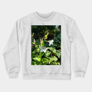 White ornamental tobacco Crewneck Sweatshirt